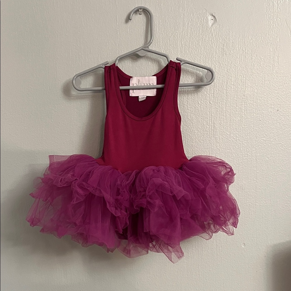 Charming Fuchsia Tutu Dress for Kids